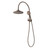 Riviere Compact Twin Shower Brushed Bronze [334372]