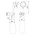 Riviere Hand Shower Brushed Brass [334373]