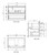Venetta Framed Wall-Hung 750mm Walnut Cabinet with Palis White Flat Stone Top [332150]