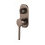 Vask SwitchMix Shower or Bath Diverter Mixer Brushed Bronze [337288]