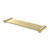 Vivid Slimline Metal Shelf Brushed Gold [271887]