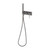 Vivid Slimline Wall Shower System Brushed Carbon [278886]