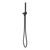 Vivid Slimline Microphone Hand Shower Matte Black [278771]