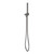 Vivid Slimline Microphone Hand Shower Brushed Carbon [278917]