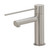 Vivid Slimline Basin Mixer with Extended Lever  Brushed Nickel [278752]