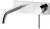 Vivid Slimline SwitchMix Wall Bath or Basin Mixer Set 180mm Spout Fit-Off Kit Chrome Lead Free [300577]