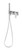 Mekko Wall Shower System Chrome [301721]