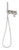 Teel Wall Shower System Brushed Nickel [301703]