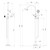 Gloss MKII Wall Shower System Brushed Nickel [301708]