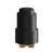 SwitchMix Wall Mixer 25mm Extended Seat Assembly Matte Black Lead Free [302460]