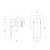 Gloss MKII SwitchMix Shower or Wall Mixer Fit-Off Kit Chrome [302917]