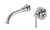 Cromford SwitchMix Wall Basin or Bath Mixer Set Fit-Off Kit Chrome Lead Free [303112]
