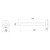 Vivid Slimline Oval Wall Bath Spout 180mm Brushed Nickel Lead Free [306131]