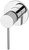 Vivid Slimline SwitchMix Wall Bath or Shower Wall Mixer Fit-Off Kit Chrome Lead Free [311055]