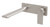 Teel SwitchMix Wall Basin or Bath Mixer Set 200mm Brushed Nickel Lead Free [313615]