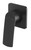 Mekko SwitchMix Wall Bath or Shower Mixer Fit-Off Kit Matte Black Lead Free [318740]