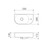 Liano II Hand Wall Basin White with Overflow 1 Tap Hole [310710]