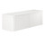 Mila Curved 1500 Wall-Hung Cabinet Satin White [305052]