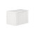 Mila Curved 750 Wall-Hung Cabinet Satin White [305053]