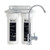 Twin Undersink Water Filter System 0.5Um 4Lpm 520Kpa1/4In Quick Connect Hose 1/2In Bsp Tee Lead Free [319750]