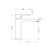Celia Basin Mixer (Straight Body) 5Star Brushed Nickel Lead Free [330134]