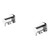 Modern Washing Machine Tap Set Chrome Lead Free [330144]