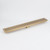 Slotted Linear Shower Grate 600mm Length + 74mm Outlet Warm Brushed Nickel [328495]