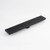 Slotted Linear Shower Grate 800mm Length + 74mm Outlet Matte Black [328489]