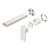 Bianca Wall Basin or Bath Mixer Set 187mm Separate Back Plate (Trim Kit Only) Brushed Nickel [289795]