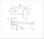 Bianca Wall Basin or Bath Mixer Set 230mm (Trim Kit Only) Gunmetal [289820]
