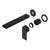Bianca Wall Basin or Bath Mixer Set 230mm Separate Back Plate (Trim Kit Only) Matte Black [289823]