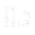 Bianca Wall Basin or Bath Mixer Set 230mm Separate Back Plate (Trim Kit Only) Brushed Gold [289875]