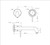 Mecca Wall Basin or Bath Mixer Set Separete Back Plate 185mm (Trim Kit Only) Matte Black [290042]