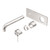 Mecca Wall Basin or Bath Mixer Set 260mm (Trim Kit Only) Brushed Nickel [289948]