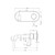 Zen SS316L Wall Basin or Bath Mixer Set 185mm Spout (Trim Kit Only) Brushed Gold [300237]