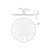 300mm Round Shower Head Rome Bronze [338358]