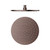250mm Round Metal Shower Head Brushed Bronze [338354]