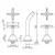 Atlanta Bath Set Chrome [133312]