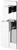 Radii Bath & Shower Diverter Mixer Chrome [131661]
