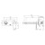 Subi Wall Bath or Basin Mixer Set with 180mm Spout 5Star Chrome [150332]