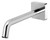 Toi Wall Bath Spout/Outlet 180mm Chrome [151608]