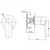 Alpha Bath/Shower Mixer Chrome [150013]