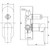 Alpha Bath/Shower Mixer w/Diverter Chrome [150014]