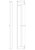 Celia Towel Rail Double 800mm Matte Black [181322]