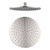 Shower Head Round 250mm 3Star Brushed Nickel [181337]