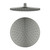 Shower Head Round 250mm 3Star Gunmetal [181339]