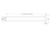 Round Ceiling Shower Arm 300mm Brushed Nickel [181331]