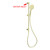 Dolce Hand/Rail Shower (3 Function) 3Star Brushed Gold [195120]