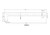 Square Wall Shower Arm 340mm Brushed Nickel [195138]
