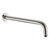 Round Wall Shower Arm 340mm Brushed Nickel [195141]